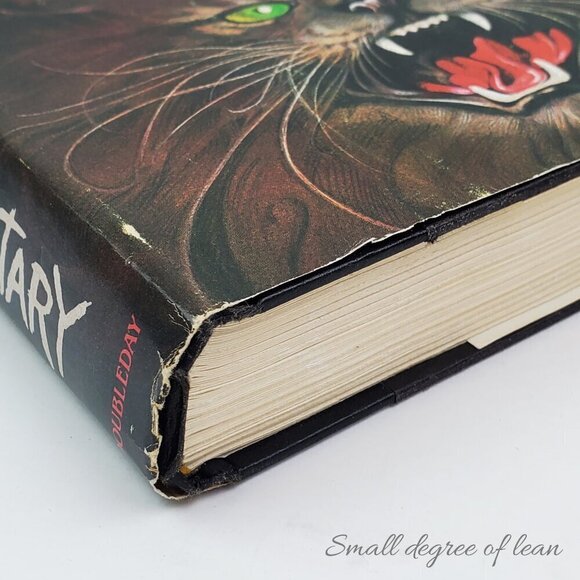 Pet Sematary Stephen King BCE Book Club Edition Hardcover 1983 HCDJ N47 Gutter - Picture 8 of 12